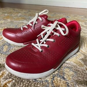 KURU Roam Red Leather Walking tennis sneakers 10w EU 41